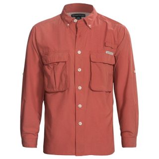 ExOfficio Super Air Strip Shirt   UPF 30+  Long Sleeve (For Men)   PICO STRIPE (L )