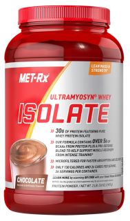MET Rx   Ultramyosyn Whey Isolate Chocolate   2 lbs.