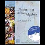 Navigating Through Algebra Grades 3   5 / With CD