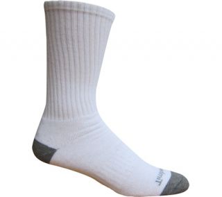 Mens Timberland TM30405A (8 Pairs)   White Athletic Socks