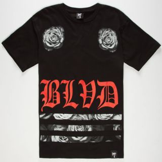 Blvd Gang Mens T Shirt Black In Sizes Small, Large, Xx Large, Medium, X La