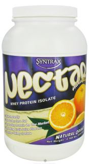 Syntrax   Nectar Naturals Whey Protein Isolate Natural Orange   2.15 lbs.