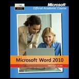 Microsoft Word 2010 Mos Examination 77 881