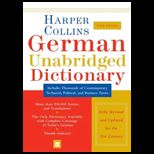 Collins German Dictionary  Comp. and Unabridged