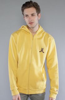 WeSC The Overlay Zip Up Hoody in Goldenrod