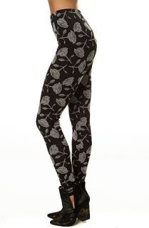 Crooks and Castles Legging Roses Black