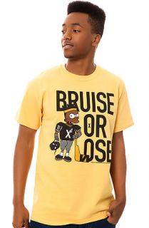 10 Deep The Bruise Or Lose Tee in Gold