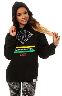 Diamond Supply Co. Hoody The 15 Years of Brilliance in Black