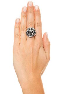 Obey Ring Boney Rose Silver