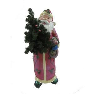 4 Seasons Global 4 ft. Magnesium Traditional Santa with Lights WS11102AX