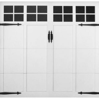 Martin Garage Doors David O. Martin Collection Pinnacle Design 63 8 ft. x 7 ft. Aluminum White Insulation Clear Acrylic Window Garage Door HDIY 000413