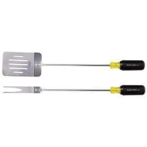 Klein Tools 2 Piece Stainless Steel Grill Tool Set 98222