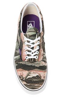 Vans Footwear Shoes Vans x Liberty of London Era Sneaker in Mountains & Army Green
