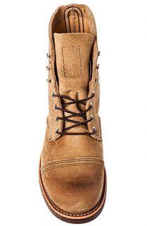 Red WIng 6 Inch Iron Ranger Boot in Hawthrone Muleskinner Leather Beige