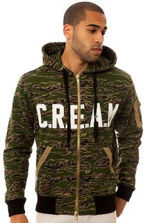 Wutang Brand Limited The Tiger Style Zip Up Hoody in Camo