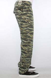 LRG (Lifted Research Group) Pants OG Army Chino in Tiger Camo