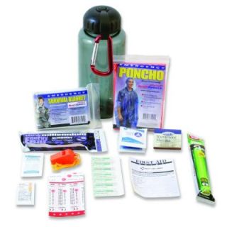 Ready America Water Bottle Survival Kit, Basic 70050