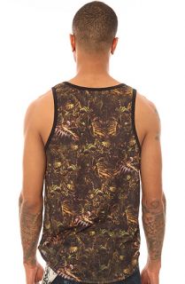 ARSNL The Hunters Camo Tanktop in Army