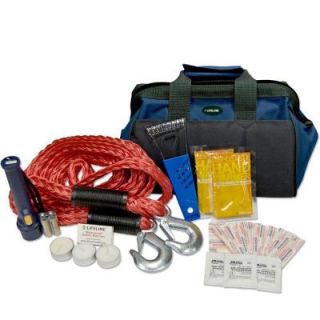 Lifeline 30 Piece Winter Emergency Road Safety and First Aid Tow Kit 4308LL