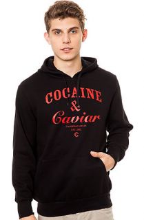 Crooks And Castles Hoody Cocaine Caviar Pullover in Black