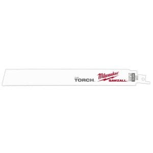 Milwaukee 9 in. 18 TPI Double Duty Super Sawzall Torch Reciprocating Saw Blade 48 00 5788