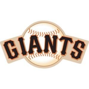 Fathead 50 in. x 27 in. San Francisco Giants Logo Wall Decal FH63 63212