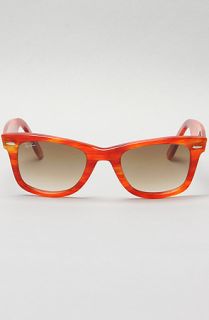 Ray Ban The 50mm Original Wayfarer Sunglasses in Orange Twirl
