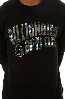 Billionaire Boys Club Sweatshirt Gamo Arch Logo Crewneck in Black