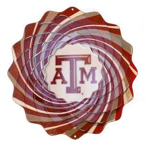 Iron Stop 10 in. Texas A&M University Collegiate Wind Spinner C135 10