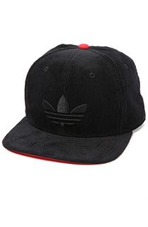 Adidas Hat Re Cord Snapback in Black and Red