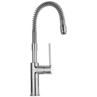 La Toscana Elba Single Handle Pull Down Sprayer Kitchen Faucet in Chrome 78CR558LFTS