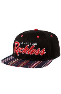 Young & Reckless Hat Native Print Snapback Hat in Native and Black