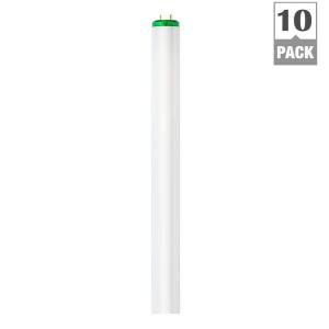 Philips 4 ft. T12 40 Watt Cool White Supreme (4100K) ALTO Linear Fluorescent Light Bulb (10 Pack) 422675