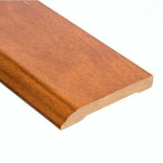 Home Legend Tigerwood 1/2 in. Thick x 3 1/2 in. Wide x 94 in. Length Hardwood Wall Base Molding HL14WB