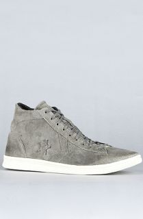 Converse The Pro Leather Sneaker in Dark Grey and Off White