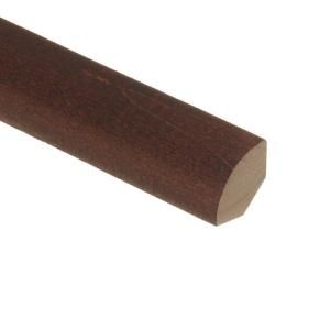 Zamma Moroccan Walnut 3/4 in. Thick x 3/4 in. Wide x 94 in. Length Wood Quarter Round Molding 01400501942515