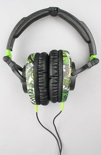 Skullcandy The Skullcrusher Headphones in Lurker Green Black