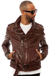 Schott Jacket 626 Motocycle in Antique Brown