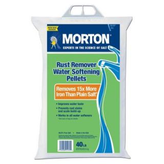 Morton Salt 40 lb. Rust Remover Water Softener Salt Pellets 1470