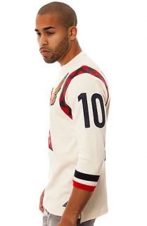 10 Deep Shirt Tribal X Wing Jersey in White