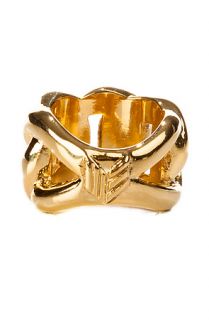 Melody Ehsani Ring Cuban Link in Gold