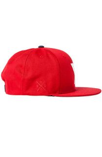 10 Deep Hat Stars X Wing Snapback in Red