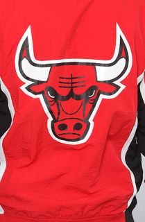 Mitchell & Ness Jacket Chicago Bulls Warm Up in Black
