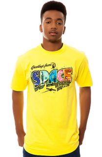 Billionaire Boys Club The Greetings Tee in Blazing Yellow