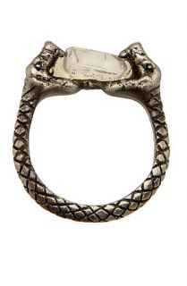 Obey Ring Venom Single SIlver