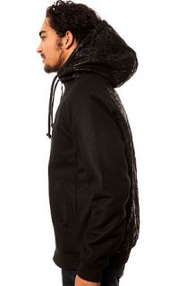 Crooks and Castles Jacket The Cobra Zip in Black