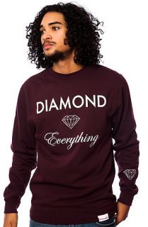 Diamond Supply Co. Sweatshirt Diamond Everything Crewneck in Red