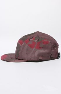 10 Deep The Ironsides Navigator Hat in Burgundy Chips