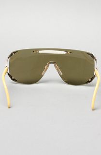 Vintage Eyewear The Christian Dior 2434 Sunglasses in Silver with Olive Green Lenses