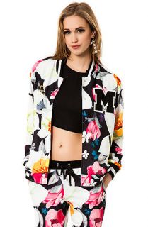 Married to the Mob Jacket The Tropical Fantasy in Black, White, and Pink